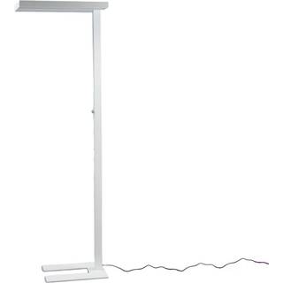 Arcchio LED-gulvlampe Logan Basic, hvid, 6.000 lm, dæmpbar