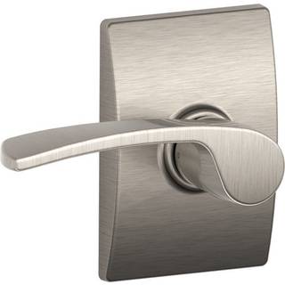 Schlage F10mer619Cen Century Collection Merano Passage Lever Satin Nickel