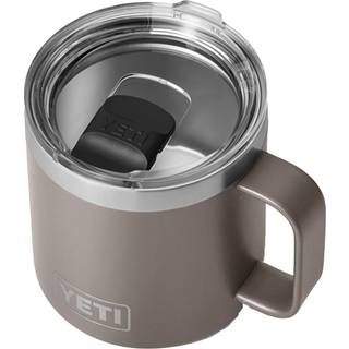 Yeti Rambler 14 oz krus vakuum isoleret rustfrit st?l med magslider l?g sharptail taupe