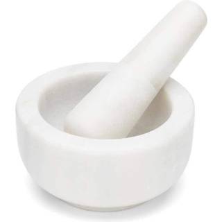 Fox Run Mortar and Pestle Marble White 4,75 """"