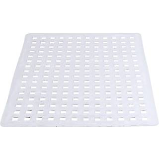 Sinkmåtte - Medium Crystal Clear PVC Sink Protector med bedre husholdningsartikler (størrelse 16 x 12 x 1)