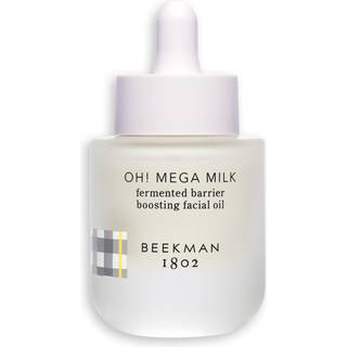 Beekman 1802 Åh! Mega Milk Facial Oil - Hydrating Vitamin C & Niacinamid Serum - Reparationer af hudbarriere og reducerer mørke pletter til aldre