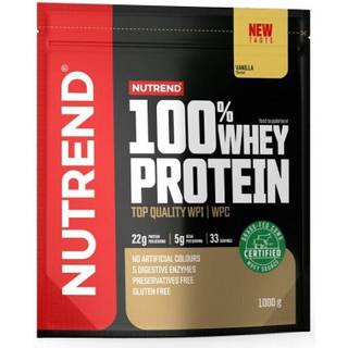 Nutrend - 100% Whey Protein 1000 g, Jordbær