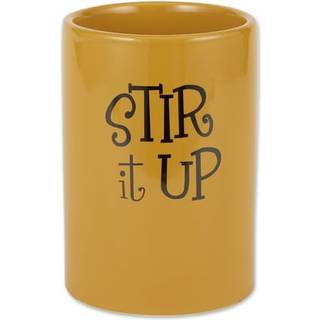 DII Honey Gold Rør det op keramisk redskabsholder