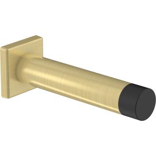 National Hardware N830-528 Reed Door Stop 3 """" B?rstet guld med mat sort spids