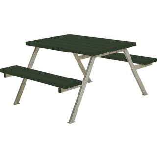 Plus Alpha Bord/Bænkesæt - 118 cm - Grøn - 187510-11