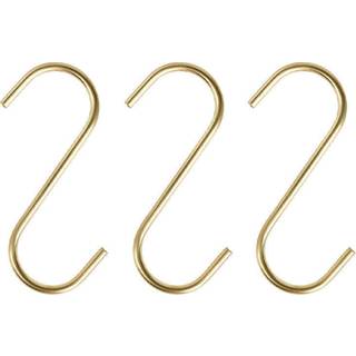 OYOY Pieni S-Krog, Pakke med 3 Messing