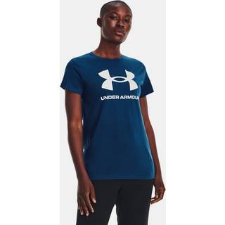 T-shirt Under Armour UA W SPORTSTYLE LOGO SS-BLU 1356305-426 Størrelse XS