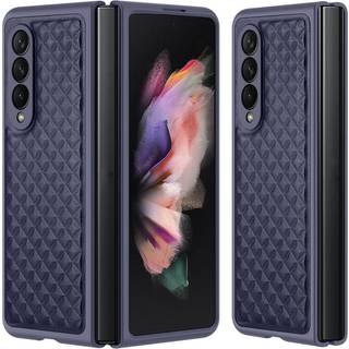 Samsung Galaxy Z Fold4 5G - DUX DUCIS Venice ægte cover - Blå