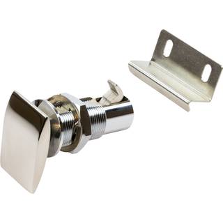 Sea -Dog Push -knappen Kabinet Latch - Rektangulær