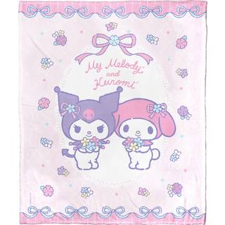 Mine Melody Flower Friends AggretSuko Comics Silk Touch Through Tæppe 50 """" X 60 """" (D0102HARDVV.)