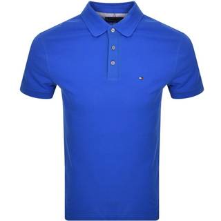 Tommy Hilfiger Herren Polo-Shirt blau Slim Fit