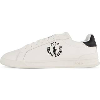 Polo Ralph Lauren Herren Sneaker weiß Glattleder