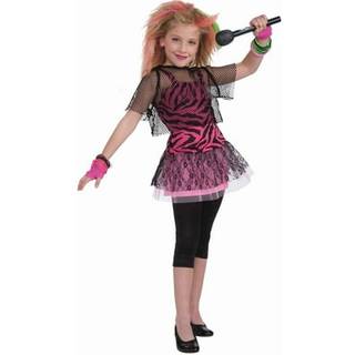 Forum Novelties 80's Rock Star Child Girl's Costume Medium