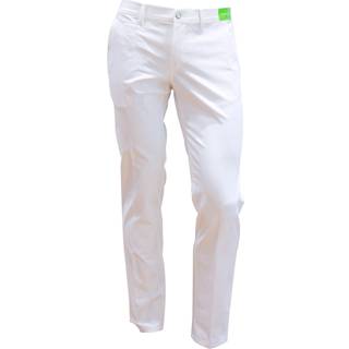Alberto Golf Herren Golfhose weiß