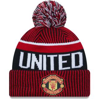 Manchester United FC Red Bobble Knit Beanie Hat newera adult unisex Red newera adult unisex Red newera adult unisex Red newera adult unisex Red newera - Osfm