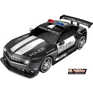 TEC-TOY Police Chase R/C 1:12 2,4GHz, sort [Levering: 1-2 dage]