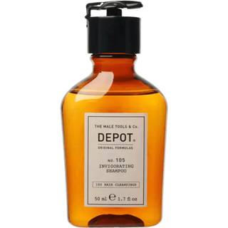 DEPOT 100 HAIR CLEANSING NO. 105 INVIGORATING SHAMPOO Energigivende shampoo Mod hårtab 50 ml - 50 ml