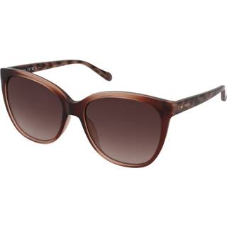 Fossil FOS 3147/G/S Asian Fit FL4/HA 56 Solbriller Kvinder - Transparent Faded Brown - 56mm