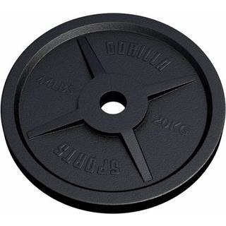 Gorilla Sports Vægtskiver OLYMPIA 50-51 mm Vægt 20 kg
