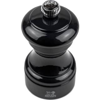 Peugeot Bistrorama Pfeffermühle 10 cm Buchenholz schwarz lackiert - Stahlmahlwerk - Schwarz