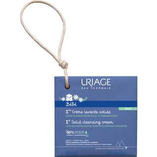 Uriage Bébé 1st Solid Cleansing Cream Cremet sæbe for blød og glat hud til børn fra fødslen 100 g - 100 g
