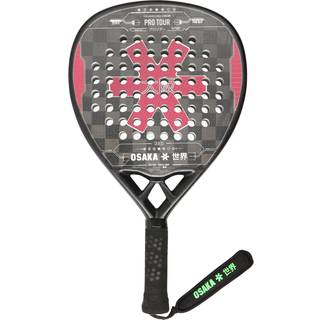 Osaka Pro Tour Power Snap 2023 Padelbat (Maroon/Grey)