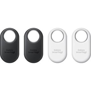 Original Samsung Galaxy SmartTag2 - 4 Pack - Sort / Hvid