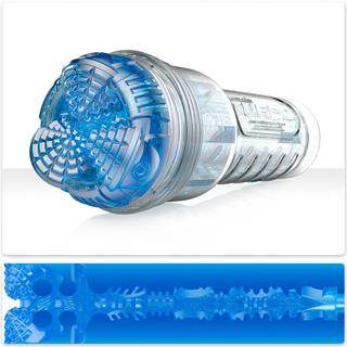 Fleshlight Turbo Core - sugende masturbator (blå)
