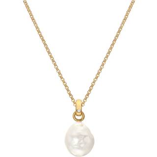 Hot Diamonds Hot Diamonds Guld Tone X JJ Calm Pearl Pendant