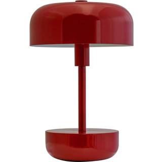 Haipot LED Portable Bordlampe Mørkerød