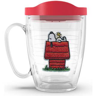 TERVIS PEANUTS Bedste Buddies -samling Snoopy Woodstock House Made in USA Double Walled Isolated Tumbler Travel Cup holder drinks Cold & Hot 16oz