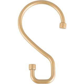 Bath Bliss 12 Pack S-Hook Broes Gardin Rings | Badev?relse | Metal S -formede kroge | Let glide | Let at installere | Hang krus pander h?ndkl?der