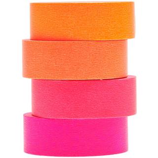 Paper Poetry Tape Set Neon Rottöne 15mm 10m