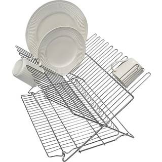Better Houseware 3489.5 Dish Rack Standard Metallic Silver
