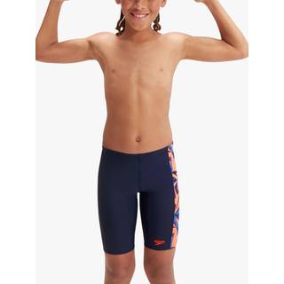 Boys' Hyper Boom Panel Jammer Navy/Orange