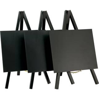 Securit Mini Staffeli | Sort | 3 stk.