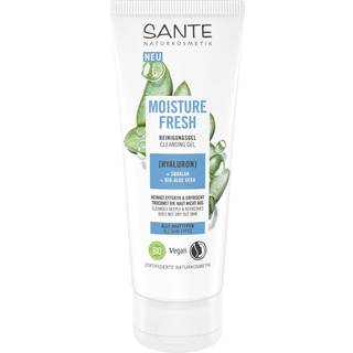 Sante Naturkosmetik Ansigtspleje Cleansing Moisture Fresh Cleansing Gel med hyaluronsyre, squalane og økologisk aloe vera 100 ml (570,00 kr / 1 l) - 100 ml