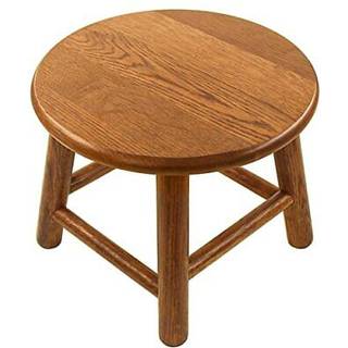 CONDAN Kids aff?ring Malkning aff?ring usa dyrket egetr?plantestativ h?ndlavet massivt tr? aff?ring 9 """" lav aff?ring rund trin aff?ring tr? aff?