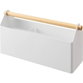 YAMAZAKI Tosca desk organizer - hvid og træ