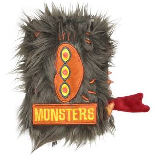 Harry Potter Monster Book Crinkle Pet Toy | Monster Book Dog Toy Version | Fuzzy og Crinkly Dog Legetøj inspireret af Wizarding World | Multisens