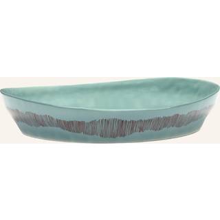 Serax Ottolenghi Feast serveringsskål S Ø30 cm Azure stripes-red