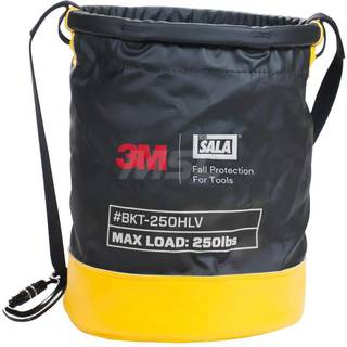 3M DBI-SALA® Faldsikring til værktøj, sikkerhedsspand, udviklet til en belastning på 113 kg, krog og løkke, vinyl, 1500140.