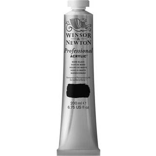 WINSOR Proff. acrylic 200ml mars black 386