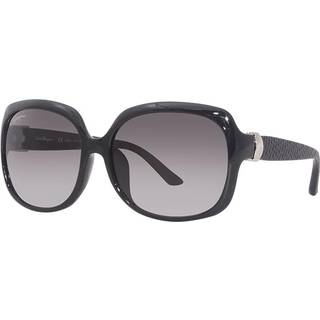 Salvatore Ferragamo SF 739SA 001 59 Solbriller Kvinder Black - Black - 59mm