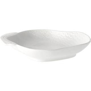 Rörstrand Swedish Grace Serveringsfad 18x16 Cm Snow - Serveringsfad Porcelæn Snow (White) - 1055630