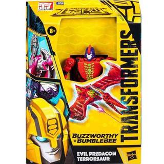 Hasbro Transformers Generations Legacy Buzzworthy Bumblebee figur Deluxe Class 2022 Evil Predacon Terrorsaur 14 cm