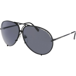 Porsche Design P8478 D343 66 Solbriller Mænd Black - Matte Black - 66mm