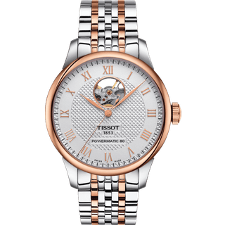 Tissot Le Locle Powermatic 80 Open Heart T0064072203302 - Automatisk - 39 mm - Analog - Herre - Safirglas