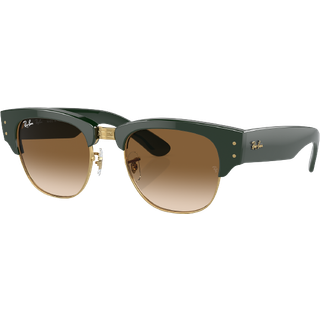 Ray - Ban Unisex RB0316S MEGA CLUBMASTER 136851 Solbriller Acetat Grøn Brun Firkantet Normal Skygge